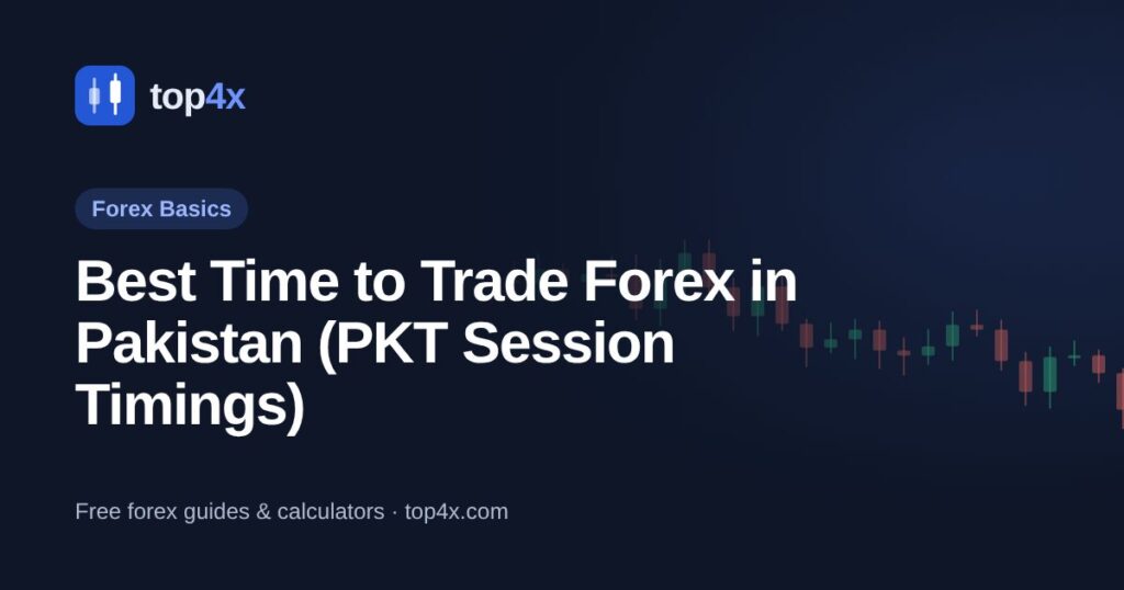 Best Time to Trade Forex in Pakistan (PKT Session Timings)