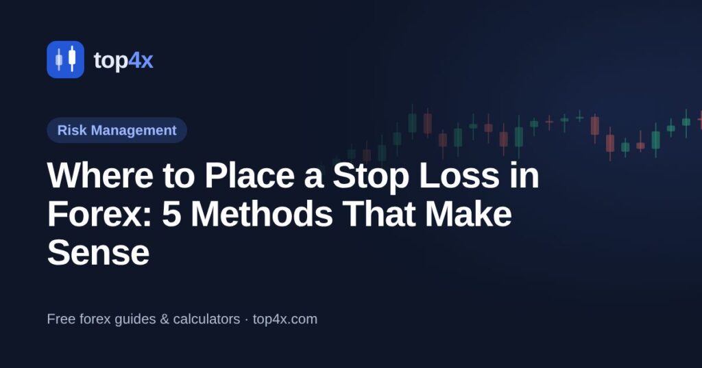 Where to Place a Stop Loss in Forex: 5 Methods That Make Sense